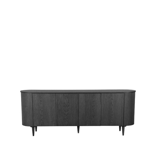 Label51 Dressoir Oliva 220x47x85 cm zwart-LABEL51