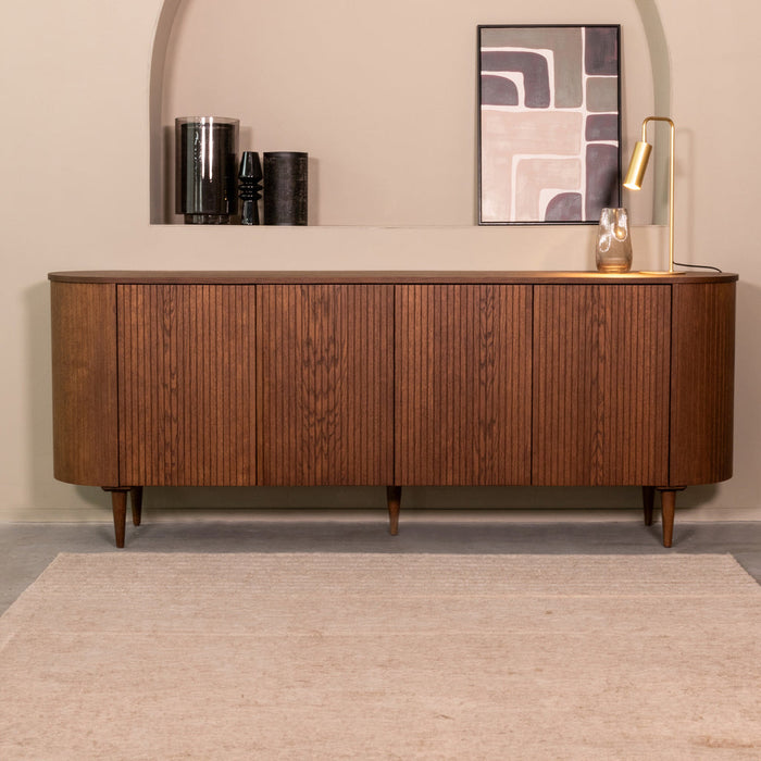 Label51 Dressoir Oliva - Walnut - Oak - 220x47x85-Dressoirs-LABEL51