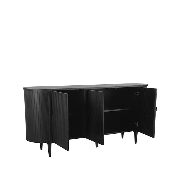 Label51 Dressoir Oliva - zwart - Oak - 180x47x85-Dressoirs-LABEL51