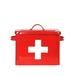 Label51 EHBO - Rood hoogglans - Metaal-Opbergdozen en manden-LABEL51