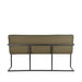 Label51 Eetkamerbank Denmark - Army green - Microfiber - 155 cm-Eetkamerbanken-LABEL51