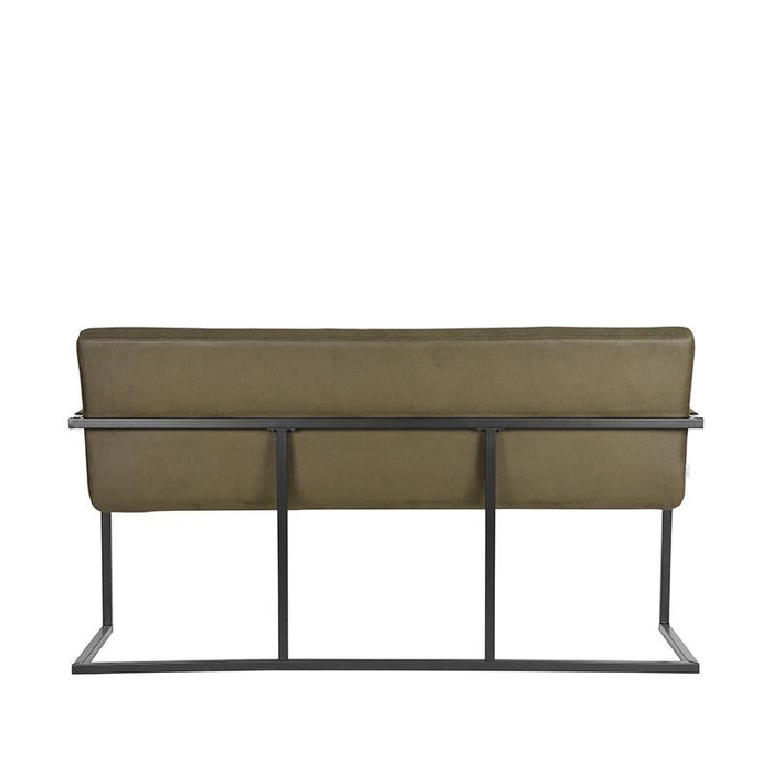 Label51 Eetkamerbank Denmark - Army green - Microfiber - 155 cm-Eetkamerbanken-LABEL51