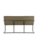 Label51 Eetkamerbank Denmark - Army green - Microfiber - 155 cm-Eetkamerbanken-LABEL51
