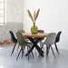 Label51 Eetkamerstoel Capri - Army green - Fluweel-Eetkamerstoelen-LABEL51