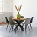 Label51 Eetkamerstoel Capri - Grijs - Fluweel-Eetkamerstoelen-LABEL51