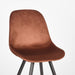 Label51 Eetkamerstoel Capri - Rust - Fluweel-Eetkamerstoelen-LABEL51
