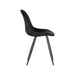 Label51 Eetkamerstoel Capri - Zwart - Fluweel-Eetkamerstoelen-LABEL51
