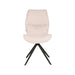 Label51 Eetkamerstoel Comfy | Naturel | Boucle | Zwarte poten-Eetkamerstoelen-LABEL51