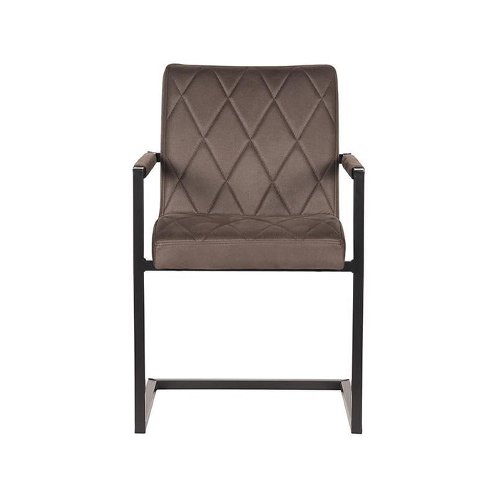 Label51 Eetkamerstoel Denmark - Antraciet - Microfiber-Eetkamerstoelen-LABEL51
