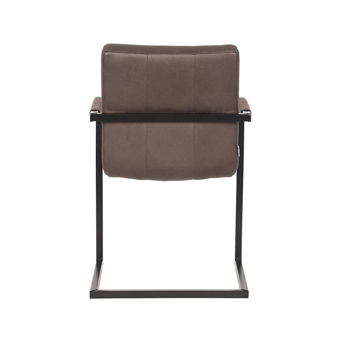 Label51 Eetkamerstoel Denmark - Antraciet - Microfiber-Eetkamerstoelen-LABEL51