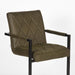 Label51 Eetkamerstoel Denmark - Army green - Microfiber-Eetkamerstoelen-LABEL51
