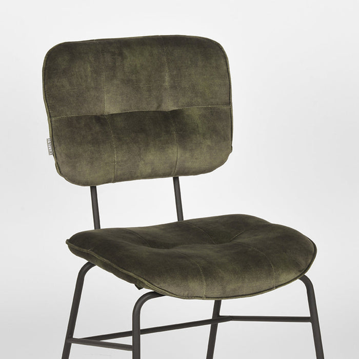 Label51 Eetkamerstoel Dez - Hunter - Velours-Eetkamerstoelen-LABEL51