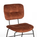 Label51 Eetkamerstoel Dez - Rust - Velours-Eetkamerstoelen-LABEL51