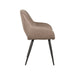 Label51 Eetkamerstoel Fer 58x57x87 cm Suede Taupe-Eetkamerstoelen-LABEL51