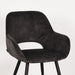 Label51 Eetkamerstoel Fer - Antraciet - Velours-Eetkamerstoelen-LABEL51
