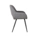 Label51 Eetkamerstoel Fer - Grijs - Boucle-Eetkamerstoelen-LABEL51