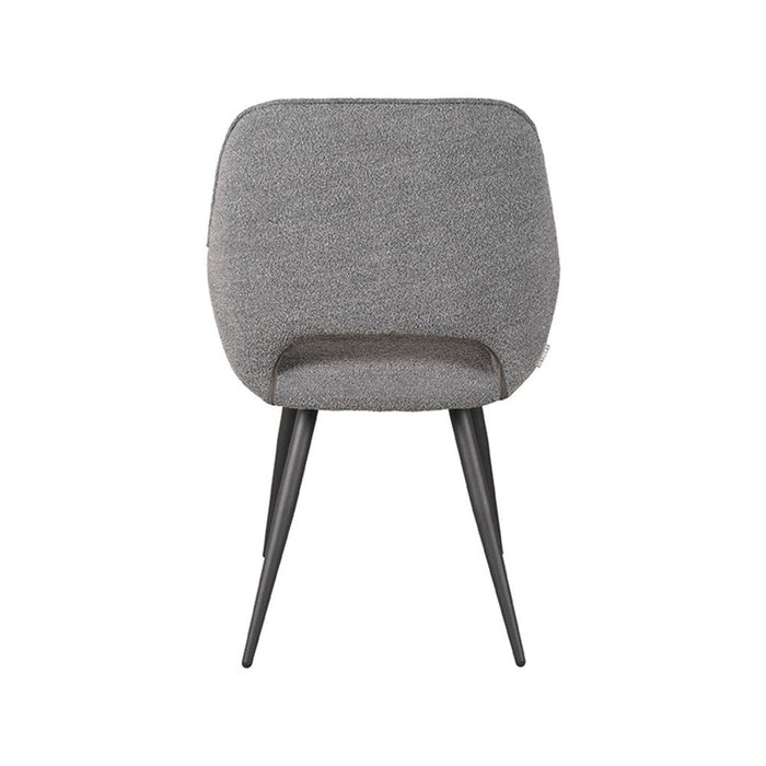 Label51 Eetkamerstoel Fer - Grijs - Boucle-Eetkamerstoelen-LABEL51