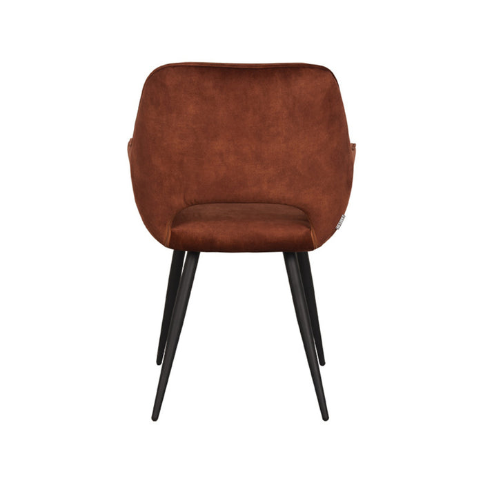 Label51 Eetkamerstoel Fer - Rust - Velours-Eetkamerstoelen-LABEL51