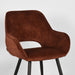 Label51 Eetkamerstoel Fer - Rust - Velours-Eetkamerstoelen-LABEL51