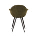 Label51 Eetkamerstoel Forli - Army green - Fluweel-Eetkamerstoelen-LABEL51