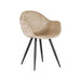 Label51 Eetkamerstoel Forli - Zand - Fluweel-Eetkamerstoelen-LABEL51