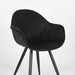 Label51 Eetkamerstoel Forli - Zwart - Fluweel-Eetkamerstoelen-LABEL51