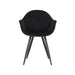 Label51 Eetkamerstoel Forli - Zwart - Fluweel-Eetkamerstoelen-LABEL51