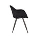 Label51 Eetkamerstoel Forli - Zwart - Fluweel-Eetkamerstoelen-LABEL51