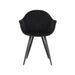 Label51 Eetkamerstoel Forli - Zwart - Fluweel-Eetkamerstoelen-LABEL51
