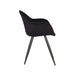 Label51 Eetkamerstoel Forli - Zwart - Fluweel-Eetkamerstoelen-LABEL51