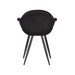 Label51 Eetkamerstoel Forli - Zwart - Fluweel-Eetkamerstoelen-LABEL51
