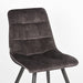 Label51 Eetkamerstoel Jelt - Antraciet - Velours-Eetkamerstoelen-LABEL51