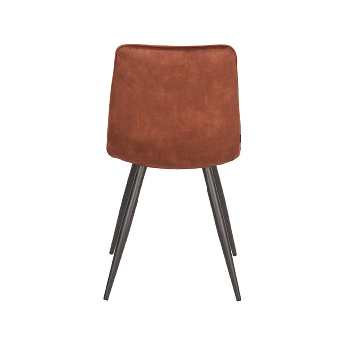 Label51 Eetkamerstoel Jelt - Rust - Velours-Eetkamerstoelen-LABEL51