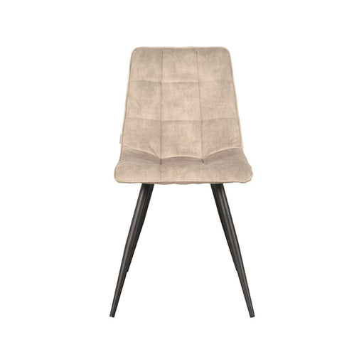 Label51 Eetkamerstoel Jelt - Sand - Velours-Eetkamerstoelen-LABEL51
