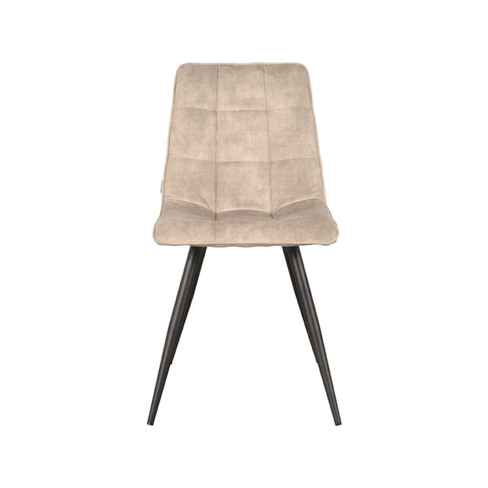 Label51 Eetkamerstoel Jelt - Sand - Velours-Eetkamerstoelen-LABEL51