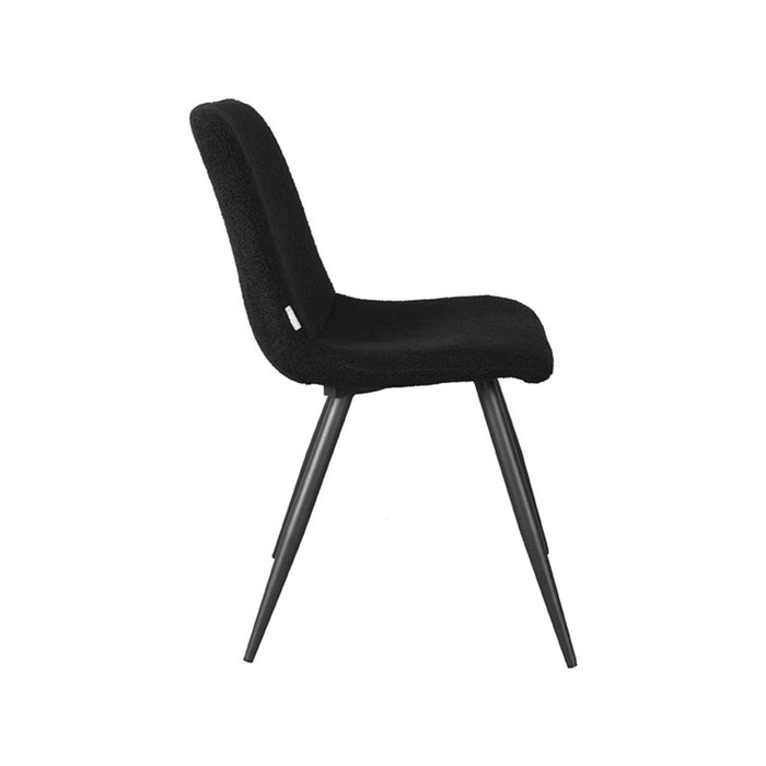Label51 Eetkamerstoel Jep - Zwart - Teddy-Eetkamerstoelen-LABEL51