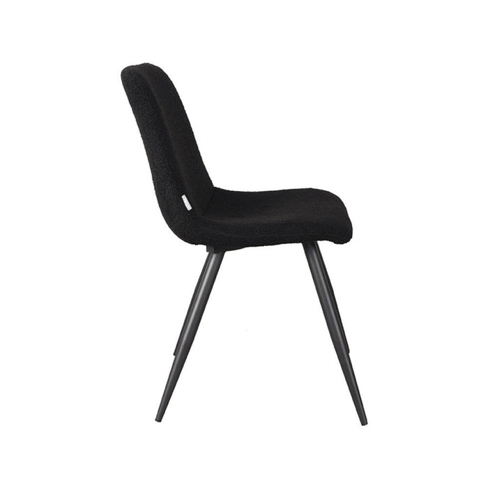 Label51 Eetkamerstoel Jep - Zwart - Teddy-Eetkamerstoelen-LABEL51