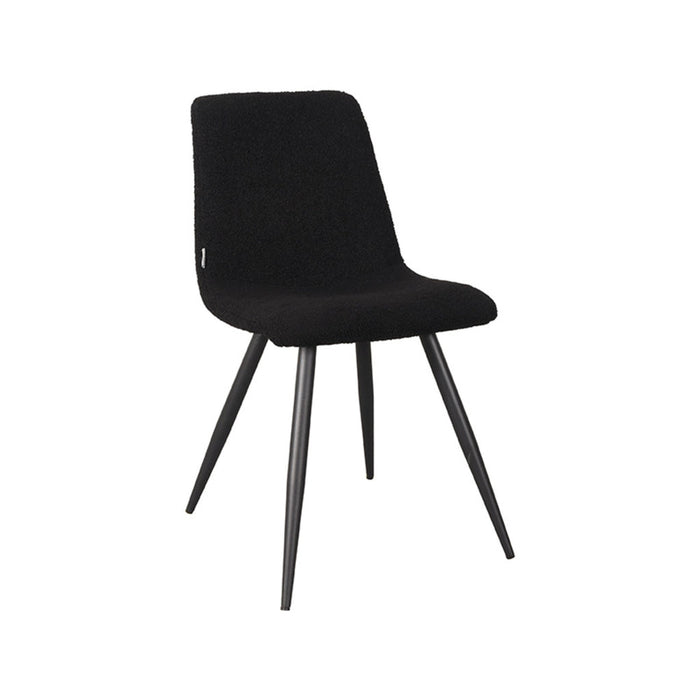 Label51 Eetkamerstoel Jep - Zwart - Teddy-Eetkamerstoelen-LABEL51