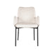 Label51 Eetkamerstoel Joni - crème - Fluweel-Eetkamerstoelen-LABEL51