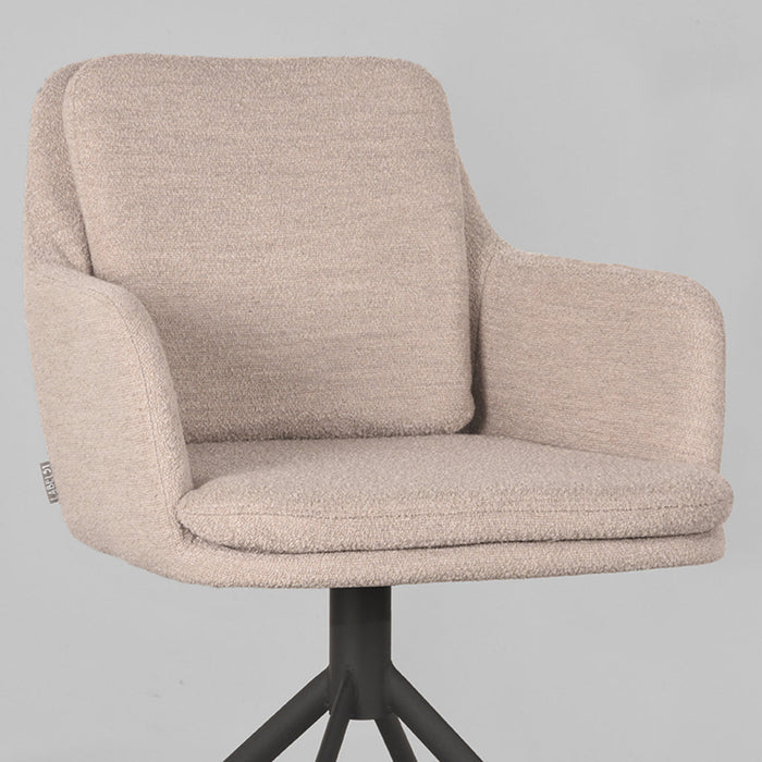 Label51 Eetkamerstoel Joy - Naturel - Boucle-Eetkamerstoelen-LABEL51