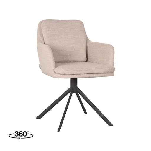 Label51 Eetkamerstoel Joy - Naturel - Boucle-Eetkamerstoelen-LABEL51