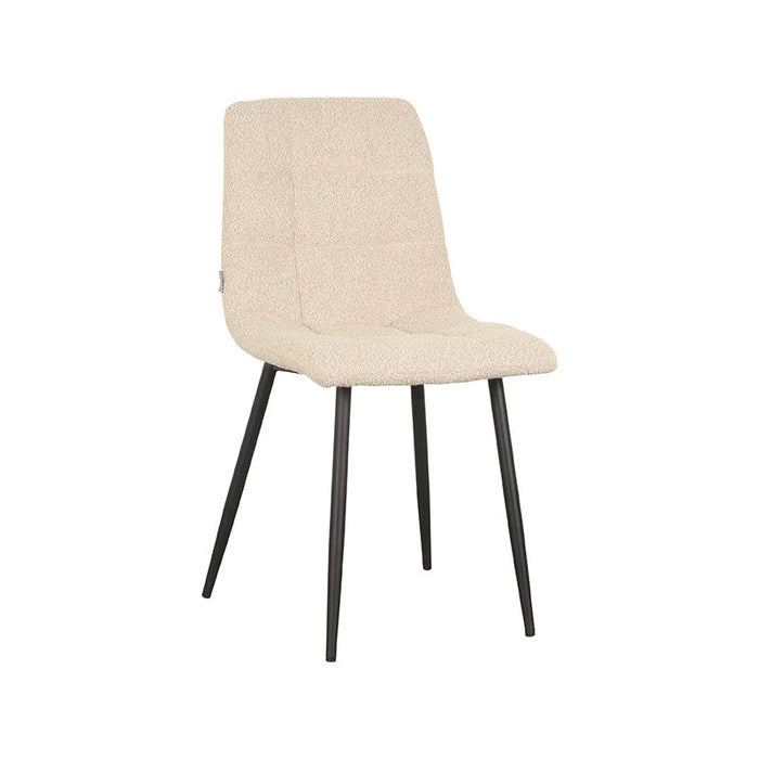 Label51 Eetkamerstoel Juul - Zand - Stof-Eetkamerstoelen-LABEL51