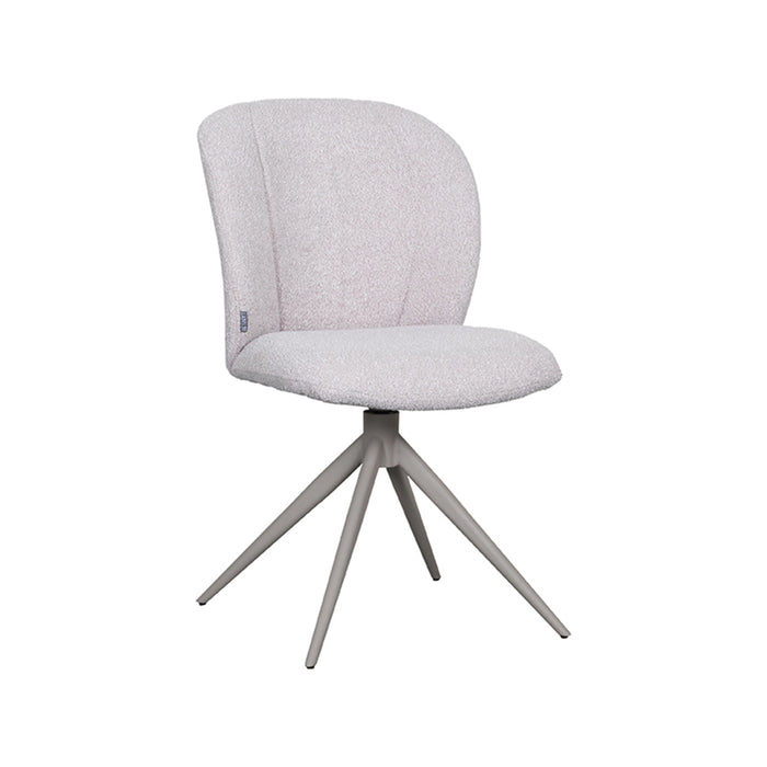 Label51 Eetkamerstoel Kimo| Naturel / Taupe | 360 ° | 50x54x87 cm | Taupe Poten-Eetkamerstoelen-LABEL51