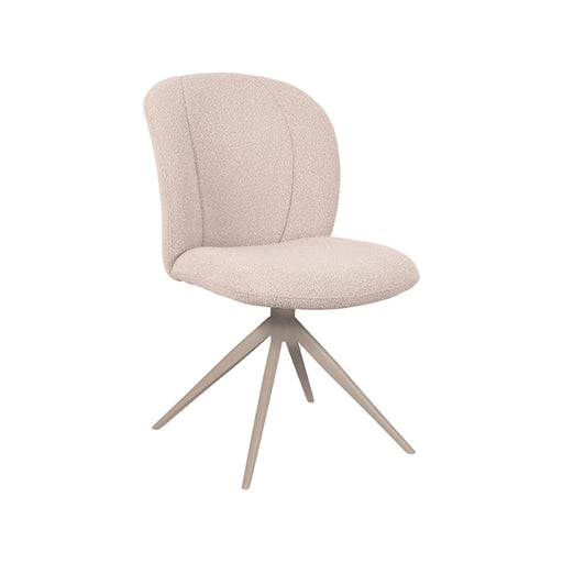 Label51 Eetkamerstoel Kimo| Naturel / Taupe | 360 ° | 50x54x87 cm | Taupe Poten-Eetkamerstoelen-LABEL51
