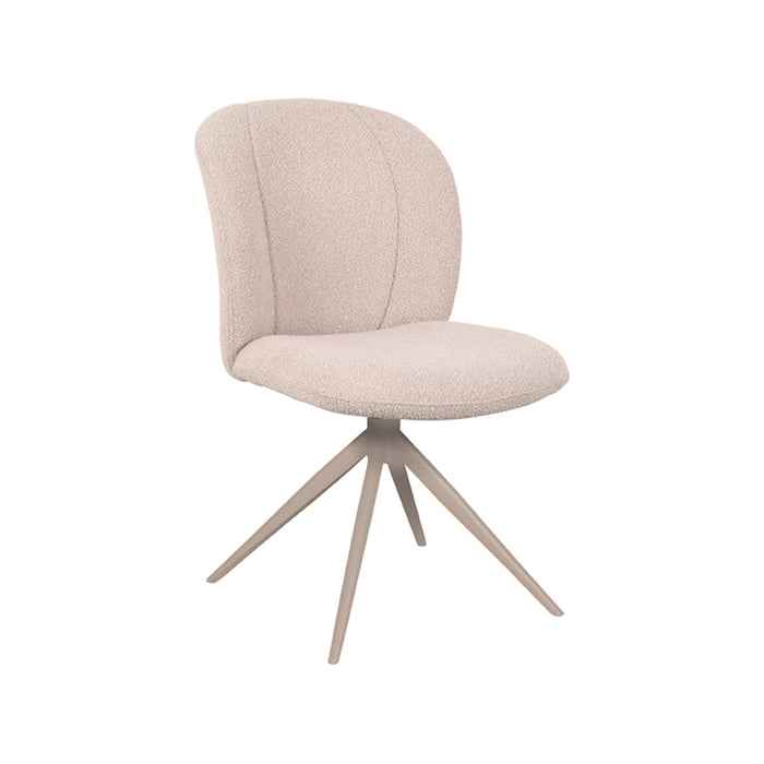 Label51 Eetkamerstoel Kimo| Naturel / Taupe | 360 ° | 50x54x87 cm | Taupe Poten-Eetkamerstoelen-LABEL51