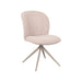 Label51 Eetkamerstoel Kimo| Naturel / Taupe | 360 ° | 50x54x87 cm | Taupe Poten-Eetkamerstoelen-LABEL51