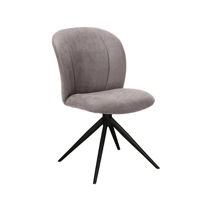Label51 Eetkamerstoel Kimo | Taupe | 360 ° | 50x54x87 cm-Eetkamerstoelen-LABEL51