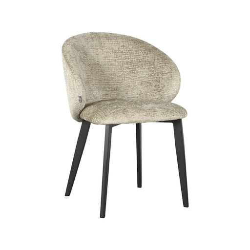 Label51 Eetkamerstoel Logan - Beige - Fluweel-Eetkamerstoelen-LABEL51