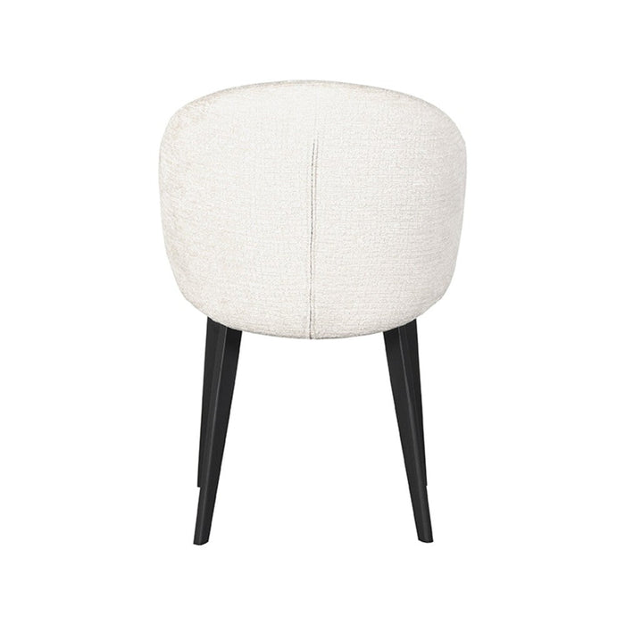 Label51 Eetkamerstoel Logan - crème - Micro Suede-Eetkamerstoelen-LABEL51