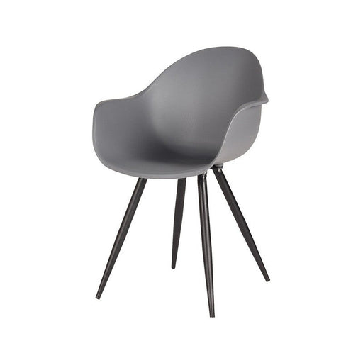 Label51 Eetkamerstoel Luca - Antraciet - Kunststof-Eetkamerstoelen-LABEL51